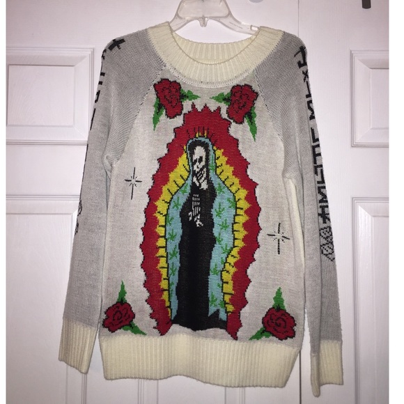 UNIF high now die later sweater xo