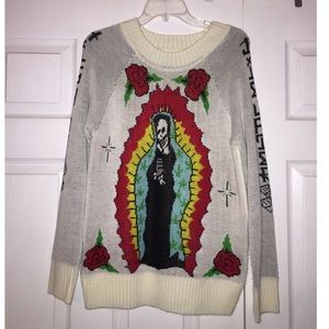 UNIF high now die later sweater xo