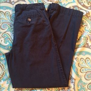 Boys black khaki pants