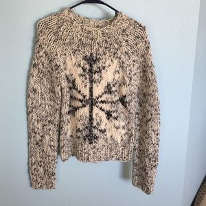 Express- Hand Knit Wool Sweater