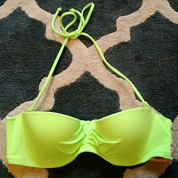Victoria Secret Lime Green Bathing Suit Top