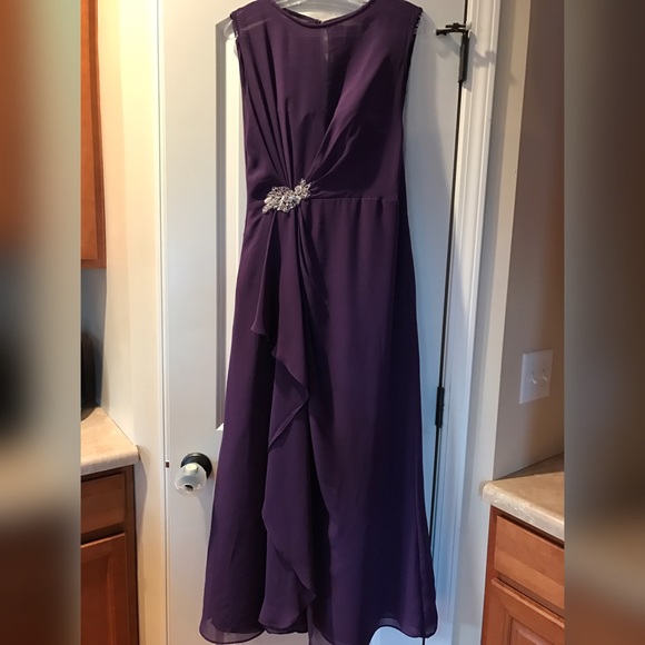 ❌SOLD❌ Allure Bridals - Purple Bridesmaids Dress - Picture 2 of 5