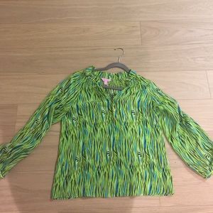 Lilly Pulitzer Print Blouse