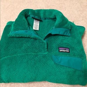 Green Fleece Patagonia Pullover