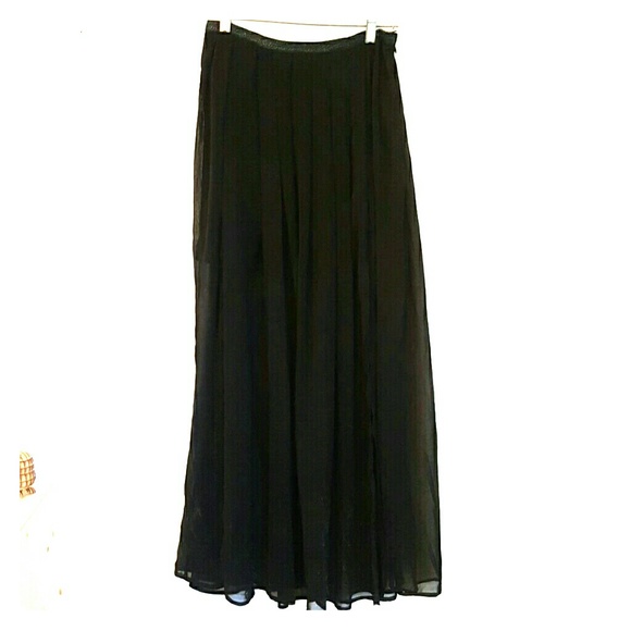 NWT - Sheer Maxi Skirt