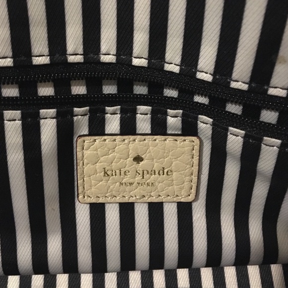 Authentic Kate Spade New York black and cream Bag - Picture 3 of 4