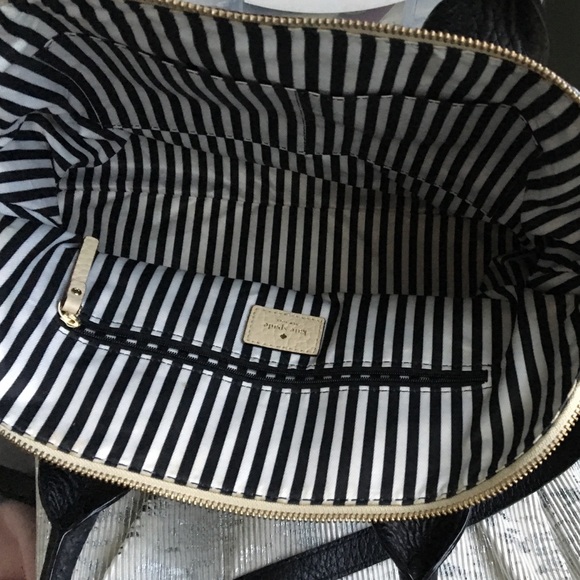 Authentic Kate Spade New York black and cream Bag - Picture 4 of 4