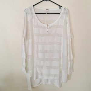 White Free People tunic