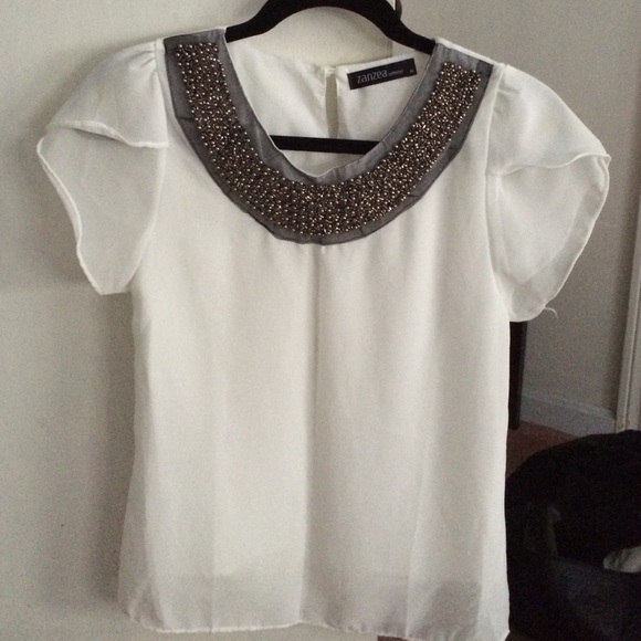 Beaded blouse