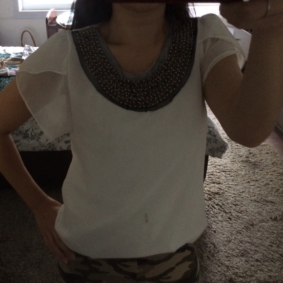 Beaded blouse - Picture 3 of 4