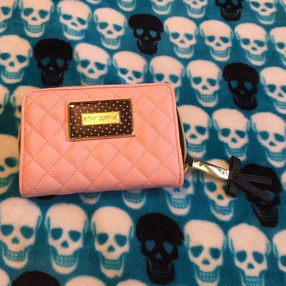 Light pink Betsey Johnson wallet