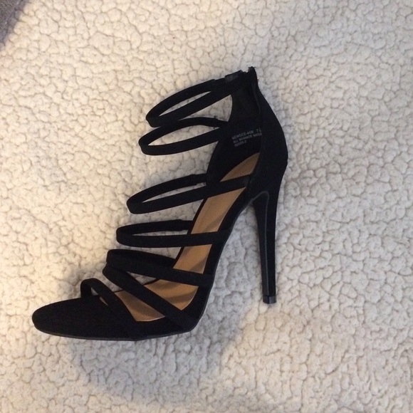 macy's strappy heels
