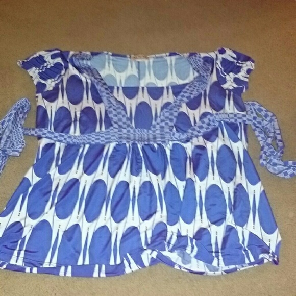 Pretty silk top
