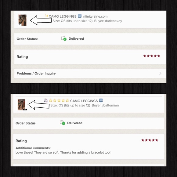 ⭐️⭐️⭐️⭐️⭐️ Last 1! CAMO LEGGINGS 🆕 - Picture 6 of 7