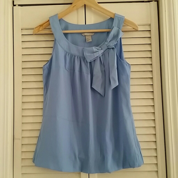 H&M Sleeveless Top with Bow Detail