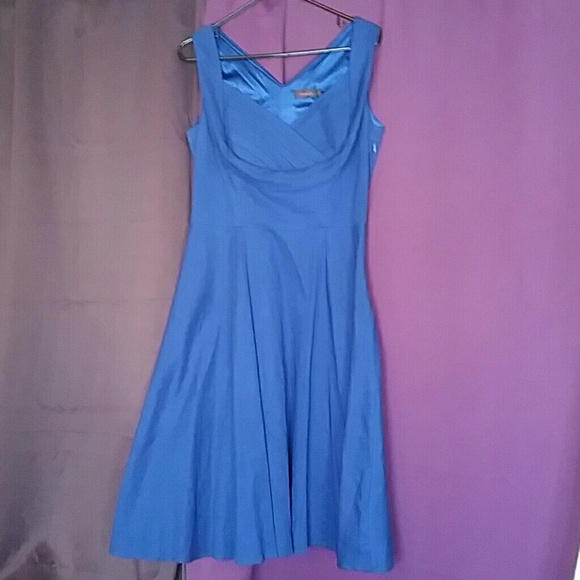 1950s Style Cutout Cocktail Dress