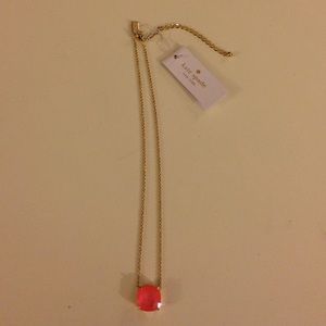 Kate Spade "Cause a Stir" Pink Pendant