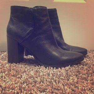 Nine West Black Heeled booties