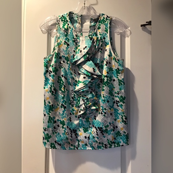 ❌SOLD❌ The Limited - Multi Color Print Blouse - Picture 2 of 5