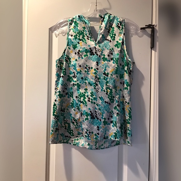 ❌SOLD❌ The Limited - Multi Color Print Blouse - Picture 3 of 5