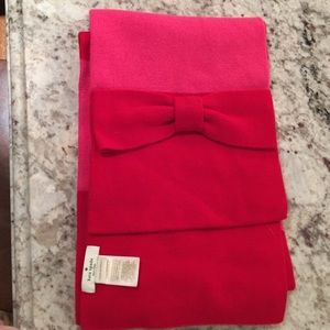 Pink Kate Spade scarf