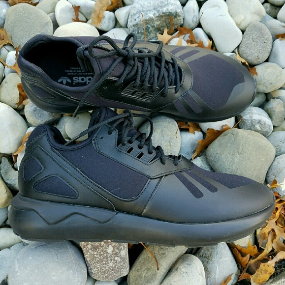 Mens Adidas tubular runner sneakers.