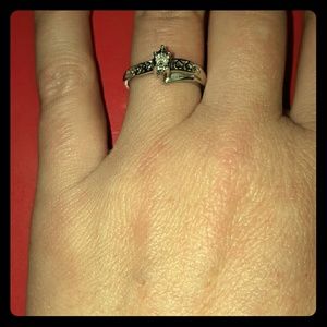 10k white gold