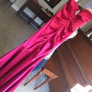 Red Prom dress