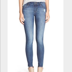 DL1961 medium wash ankle jeans, size 26