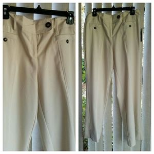 Cream color pants