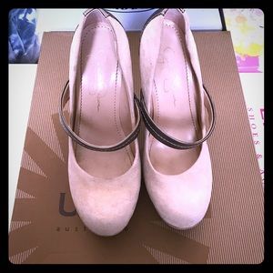 Jessica Simpson cheetah platform pumps