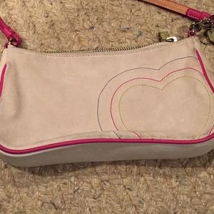Vintage Coach heart bag