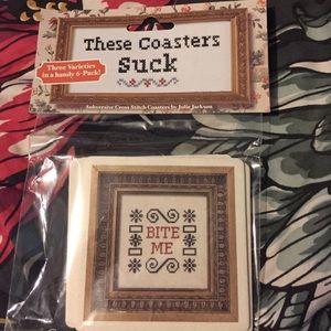 These Coasters Suck pack of 6 coasters