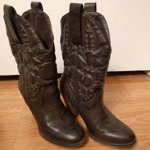 Mia Girl Brown Boots