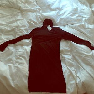 NWT H&M black longsleeve turtleneck dress