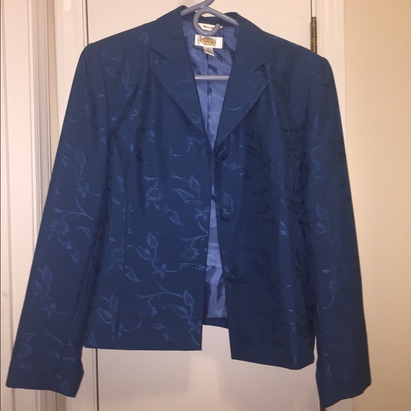 Talbots silk suit jacket