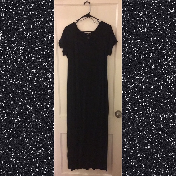 H&M Black Maxi Dress