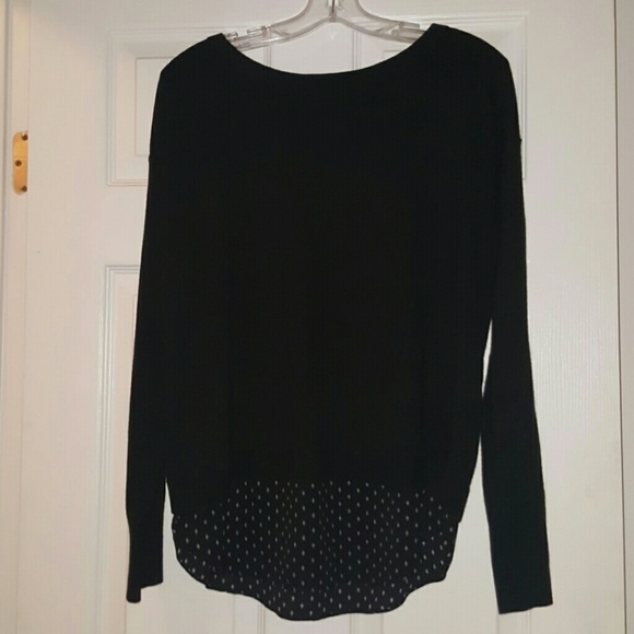 Split-back two-in-one sweater from LOFT.