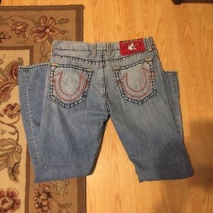 True religion jeans men's worn but great quality