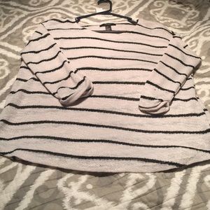 Timeless stripe knit top