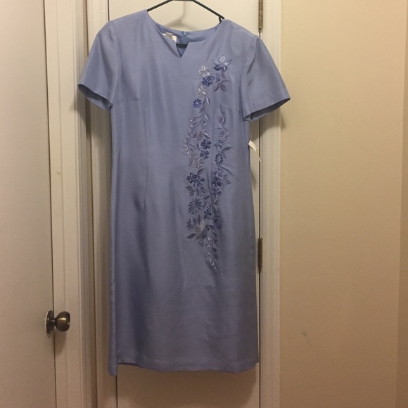 Talbots light blue dress