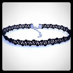 ➕Black design choker➕