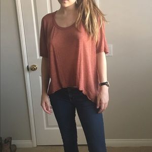 Burnt orange t shirt