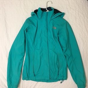North face raincoat!