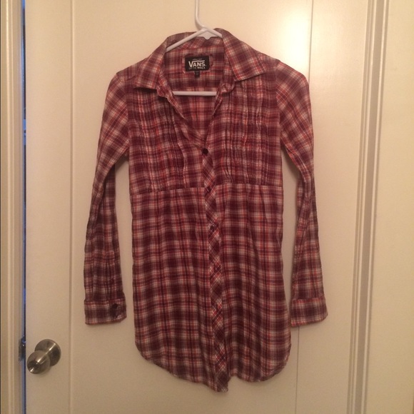 Plaid Button Up - Picture 2 of 4