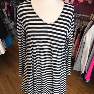 Comfy M striped Tunic