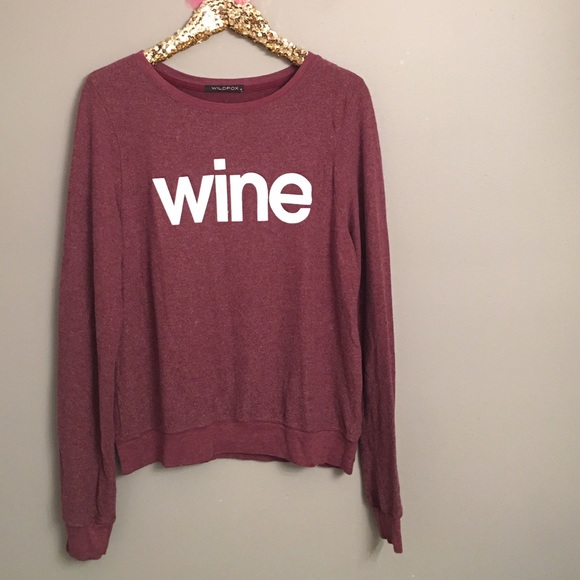 | LAST ONE |✨HP✨ •Wildfox• Wine Jumper - Picture 4 of 4