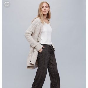 Free people boucle slouch cardigan