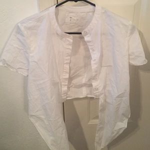 White button down shirt