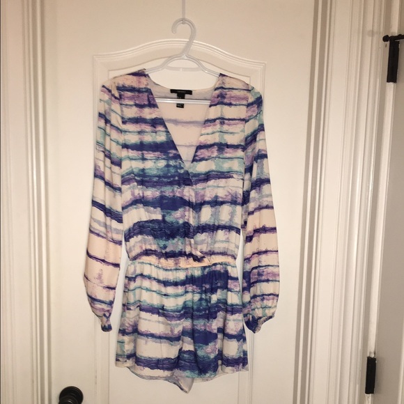 Printed romper